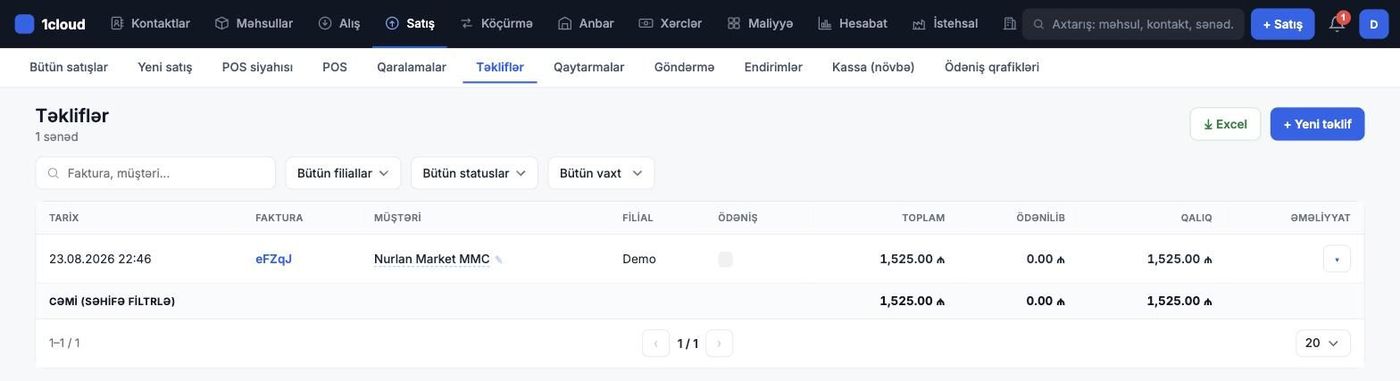 Təkliflər jurnalı